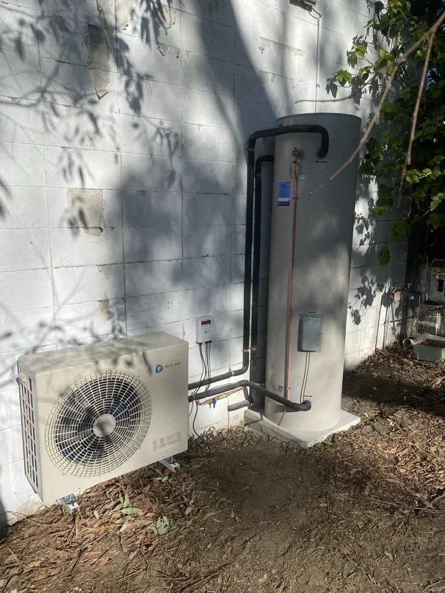 Reclaim split system heat pump installed at a Frenchs Forest home
